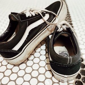 Platform old skool vans